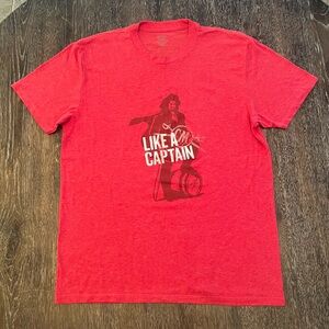Captain Morgan LIKE A CAPTAIN T-Shirt Size L